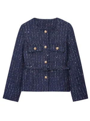 Winter Women’s Woolen Long Sleeve Jacket