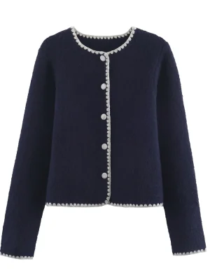 European-American Winter Knit Jacket