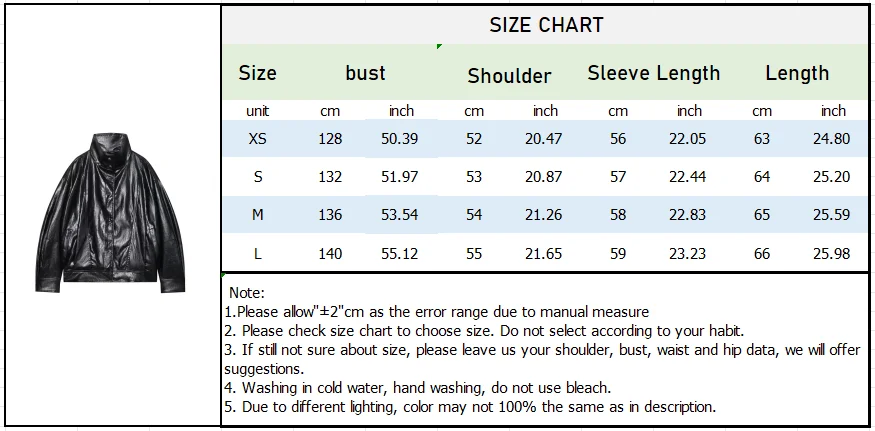 Autumn Loose High-Neck Pilot Jacket - Image 7