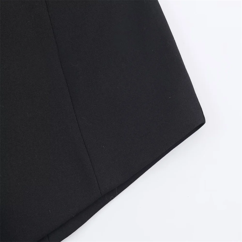 Autumn Double-Breasted Suit Jumpsuit - Image 6