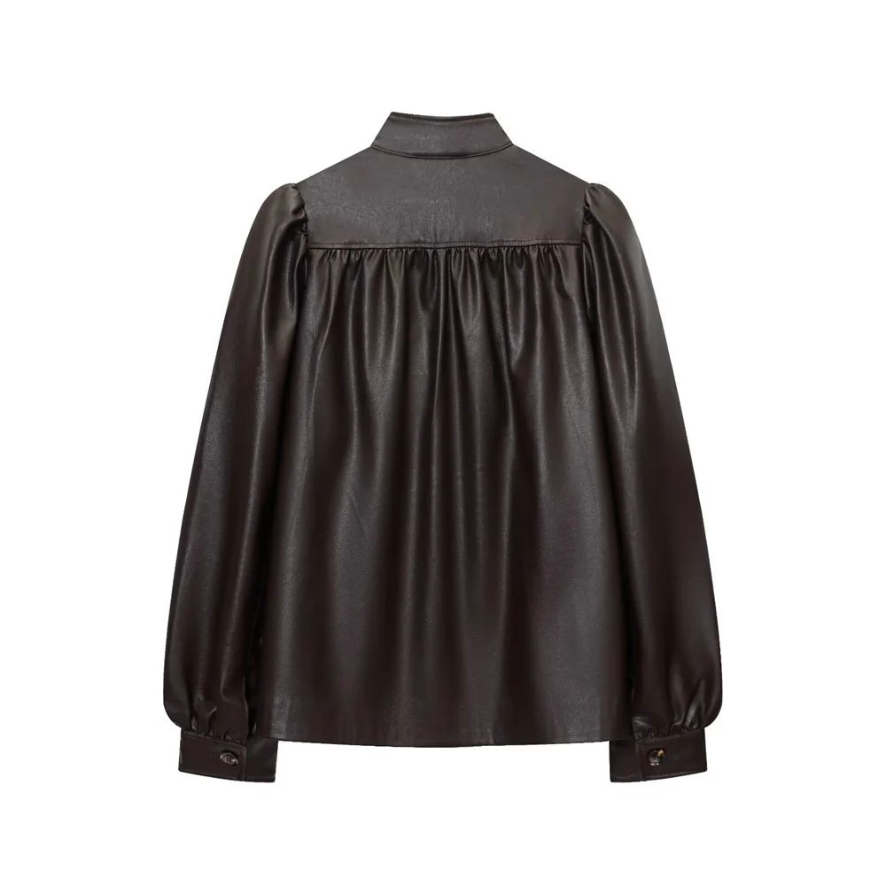 Autumn Single-Breasted Stand Collar Jacket - Image 2