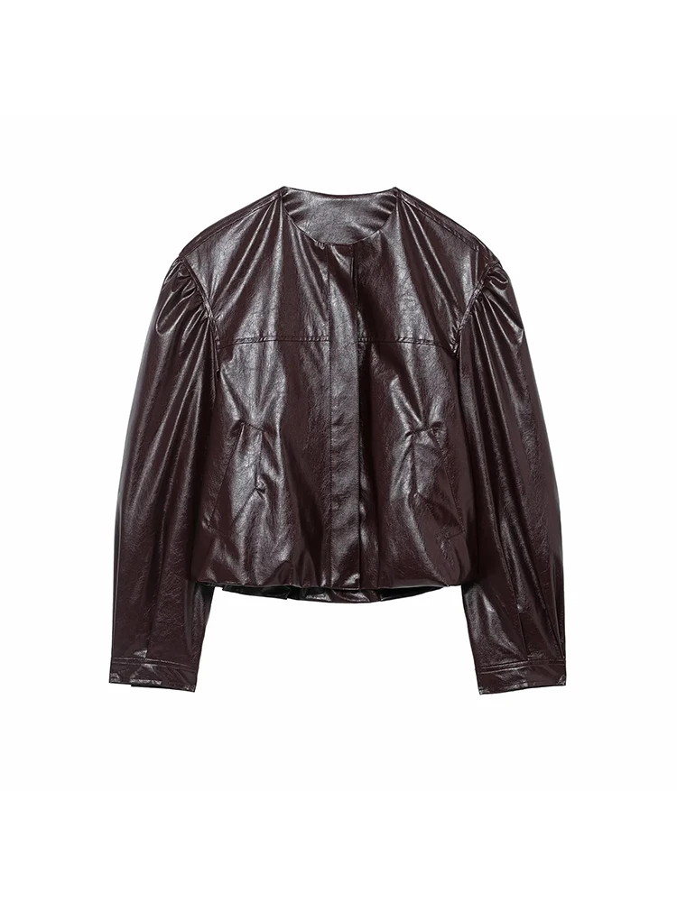 Women’s Casual Leather Pilot Jacket