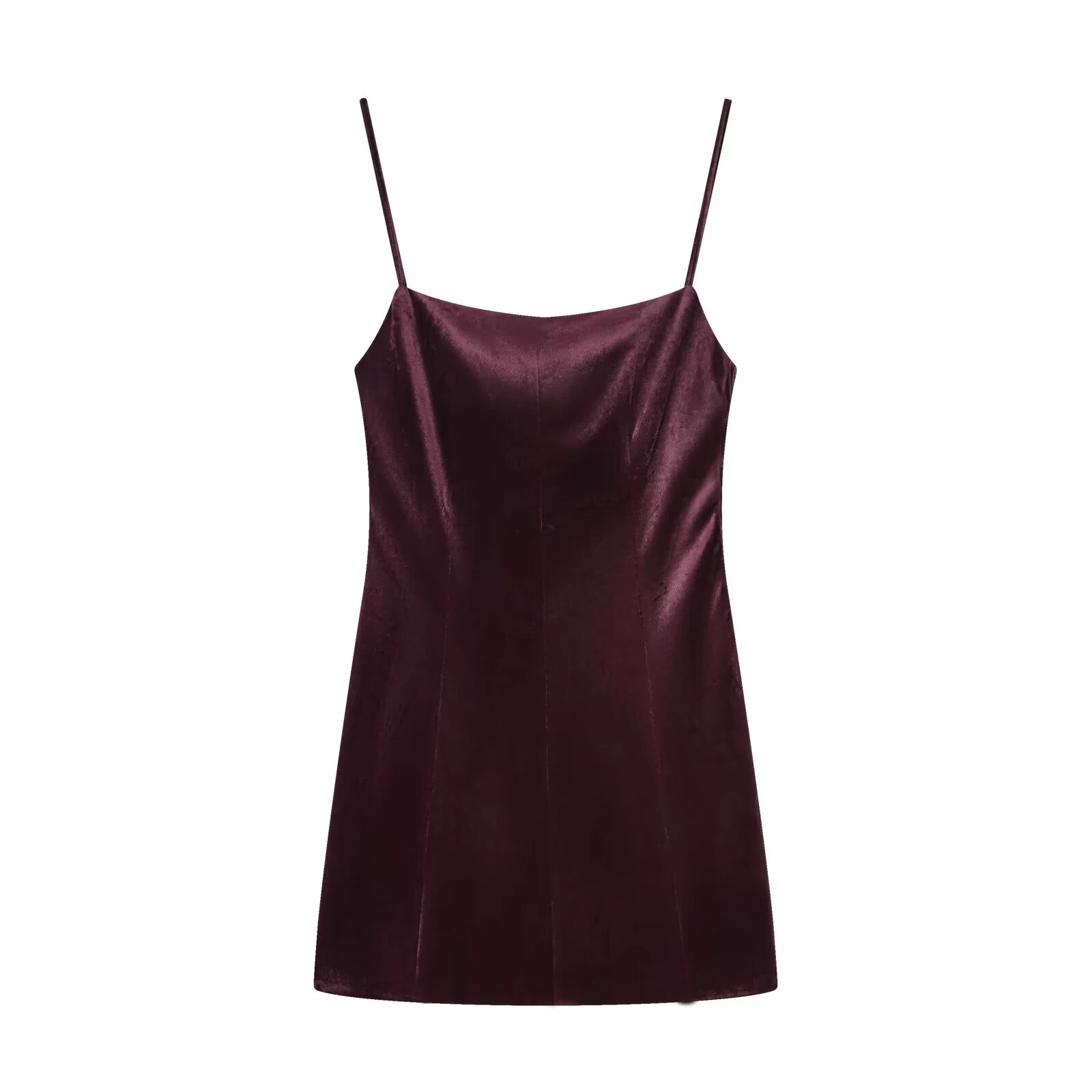 Women’s 2025 Solid Color Fluffy Mini Dress