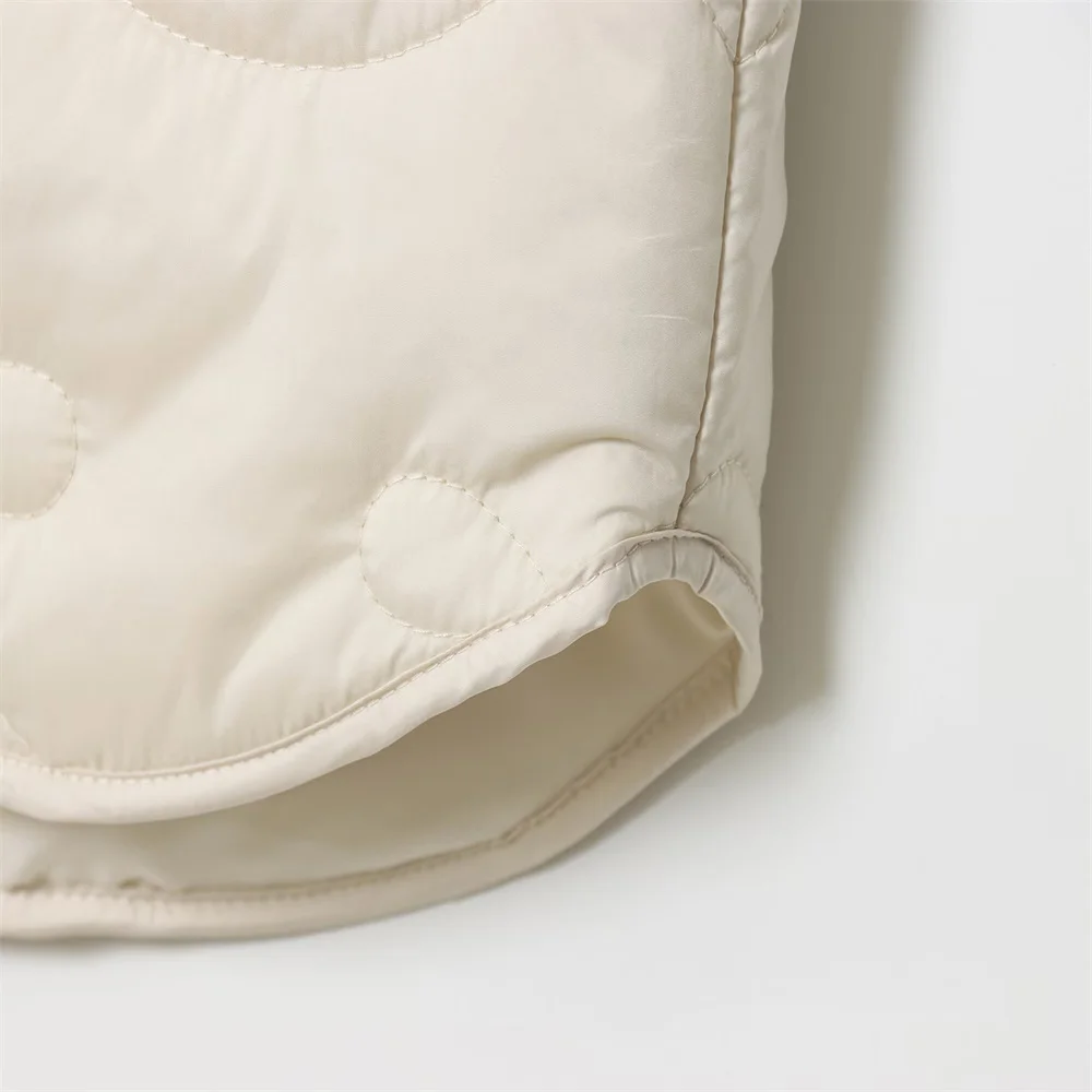 Winter Women’s Bow Quilted Coat - Image 6