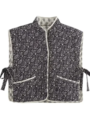 Women’s Versatile Double-Sided Cotton Vest