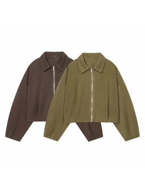 Women’s Puffed Cropped Bomber Jacket