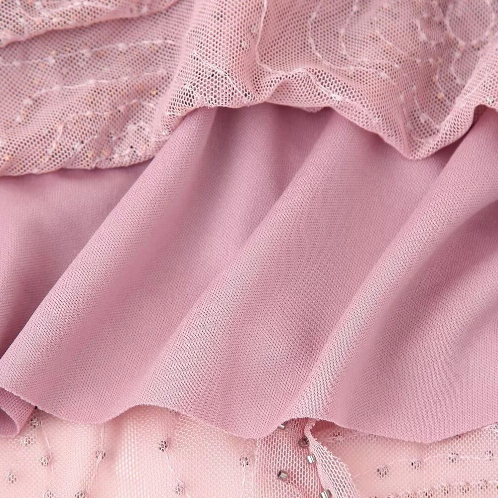 Women’s Beaded Backless Camisole Midi Dress - Image 6