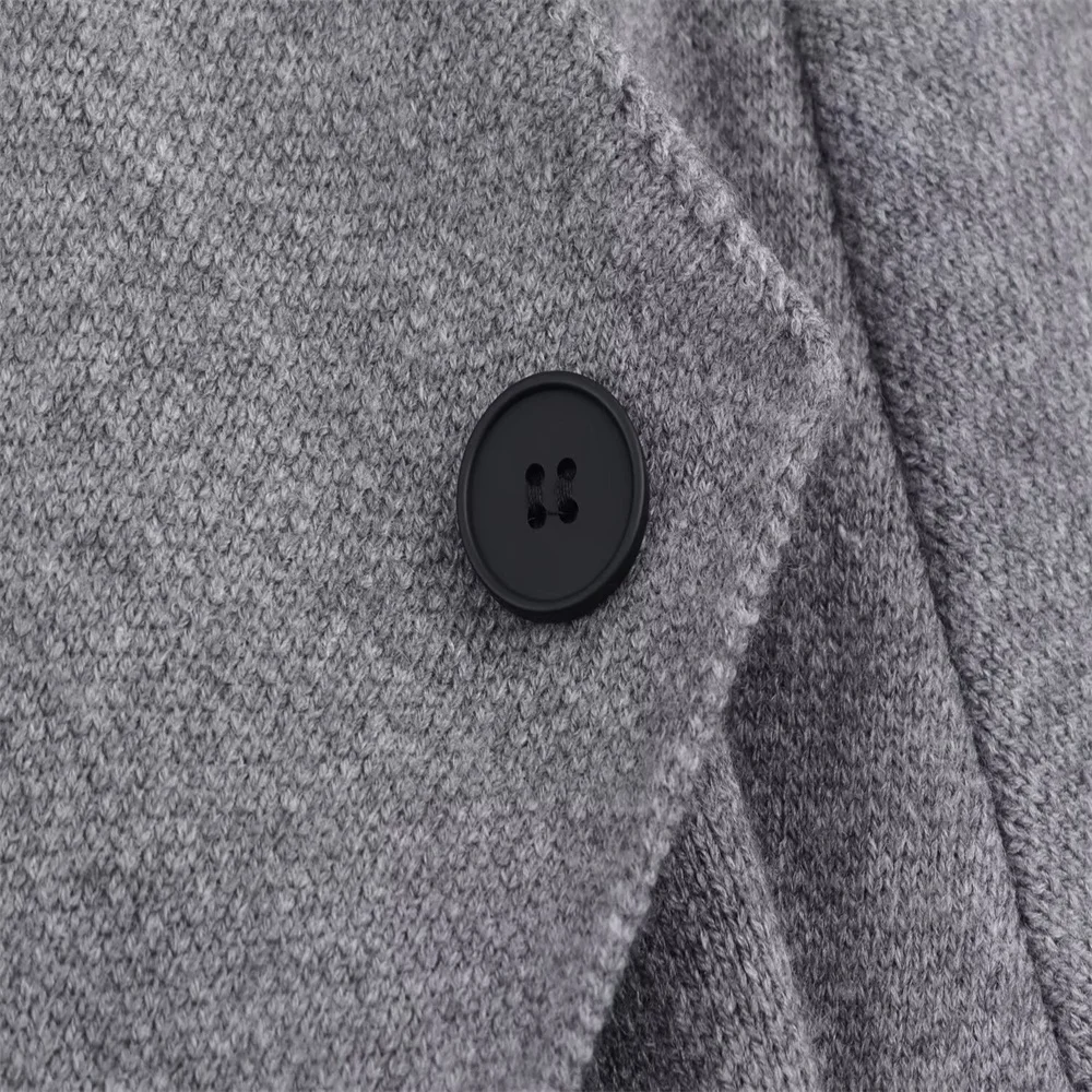 Autumn Women’s Belted Knitted Coat - Image 4