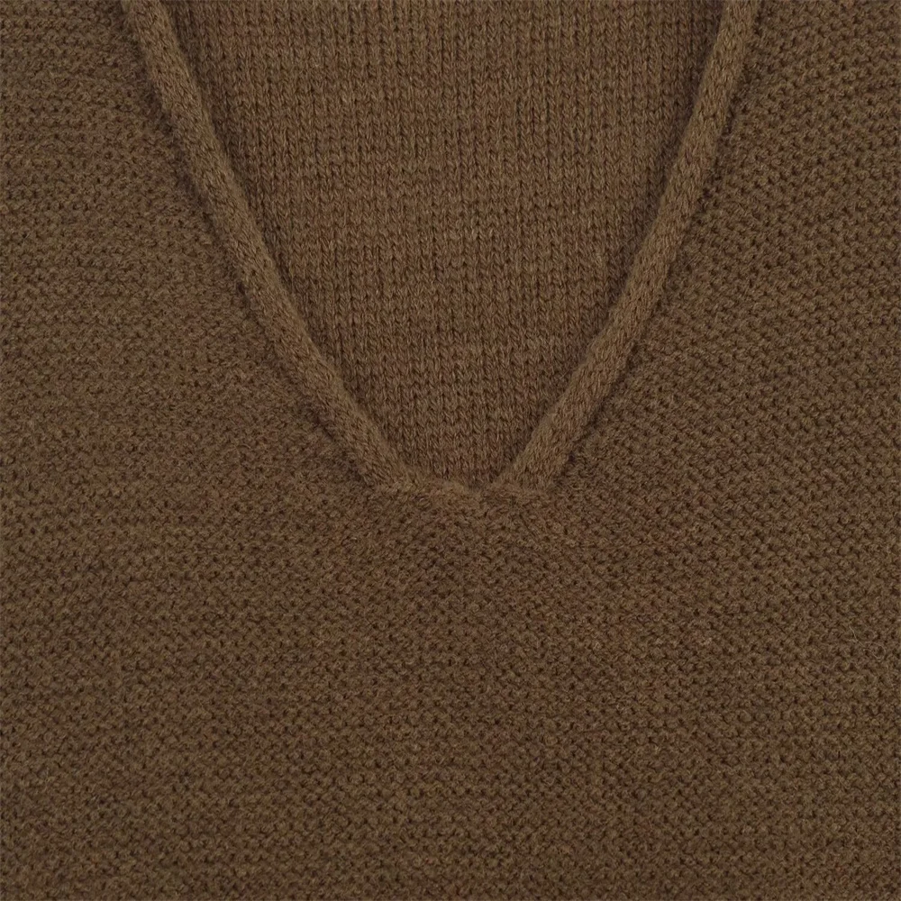 Autumn Women’s Simple V-Neck Vest - Image 3