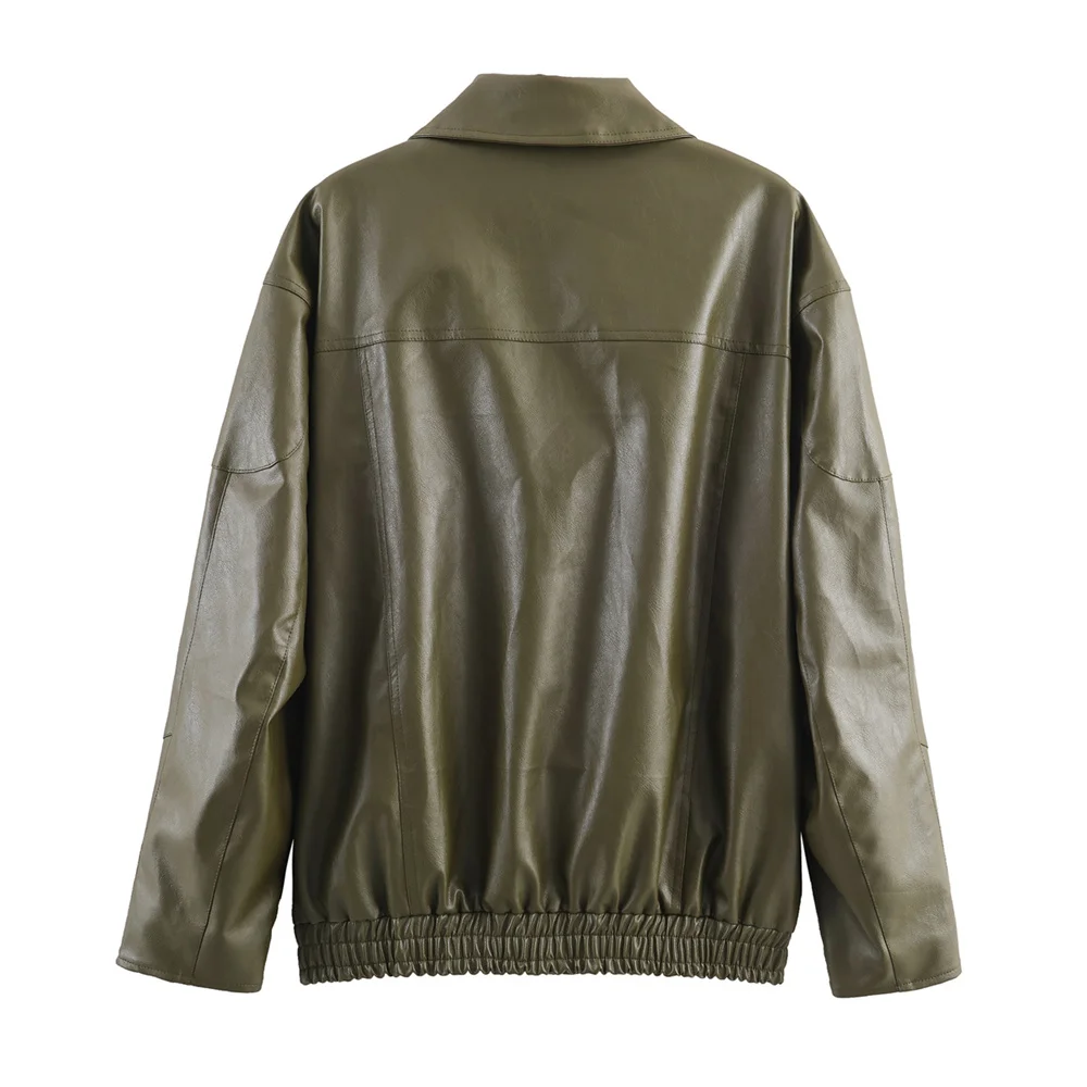 Women’s Autumn Loose Lapel Jacket - Image 2