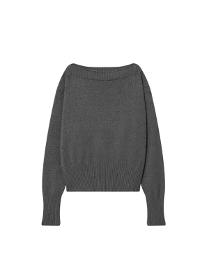 Autumn Women’s Versatile Solid Knit Top