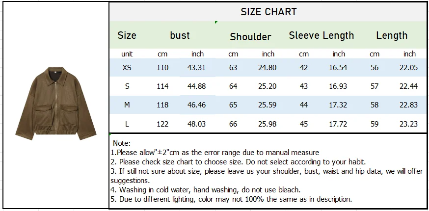 Autumn Women’s Loose Suede Effect Coat - Image 7