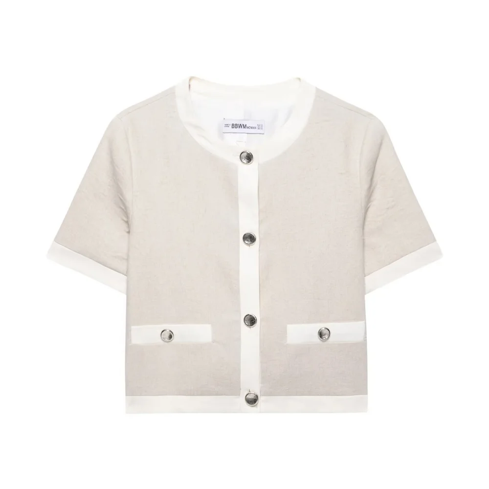 Women’s Linen Blend Suit Jacket & Pants Set - Image 2