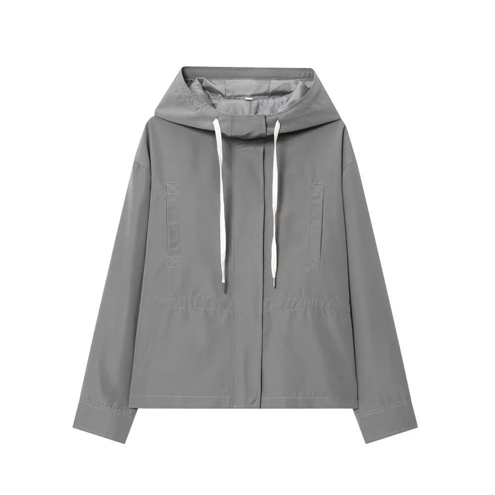 Women’s Hooded Jacket & Skirt Pants Set - Image 2