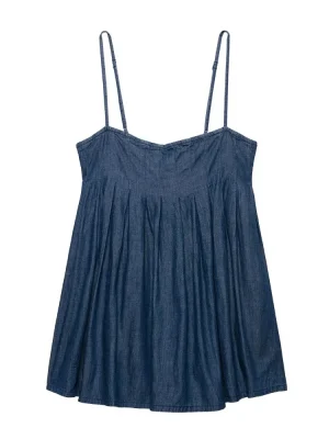 Sleeveless Decorative Waist Mini Dress