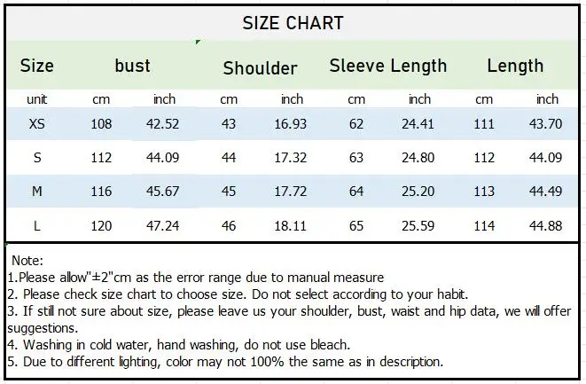 Loose Fit Women’s Long Sleeve Coat - Image 7