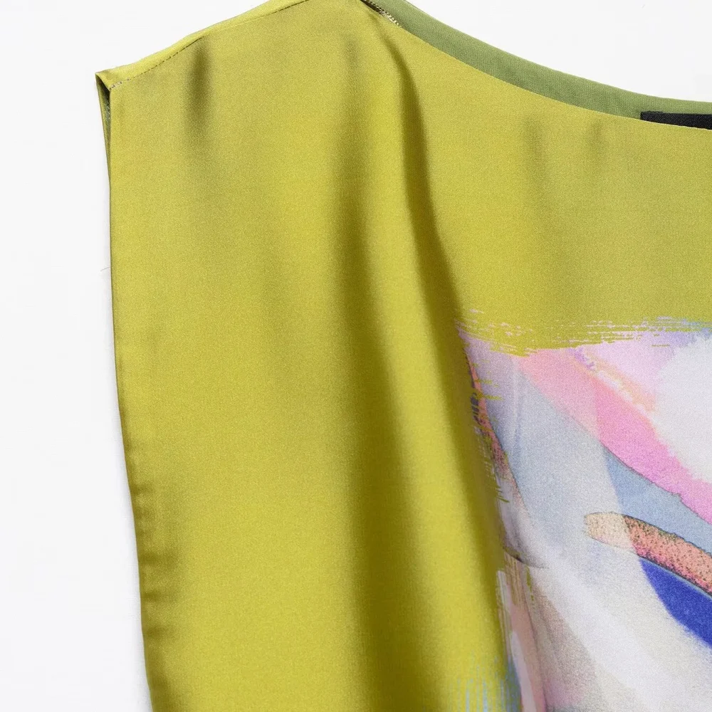 Summer Printed Pullover Midi Dress - Image 3