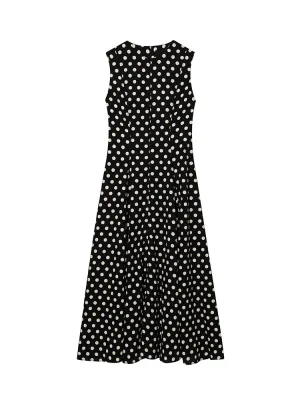 Women’s Polka Dot Sleeveless Summer Dress