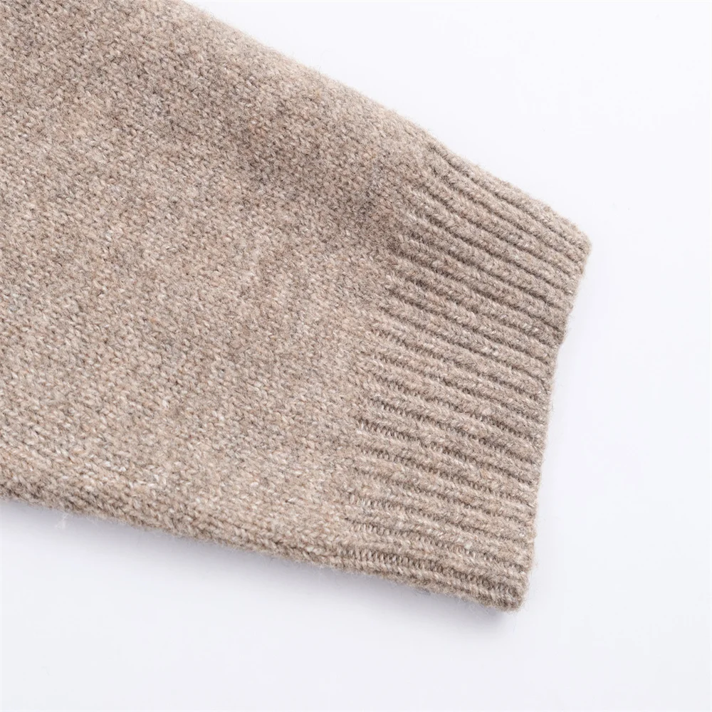 Women’s Autumn Button Knit Jacket - Image 5