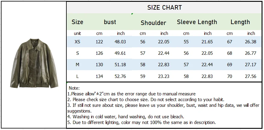 Women’s Autumn Loose Lapel Jacket - Image 7