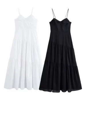 Women’s Backless Corset-Style Summer Dress