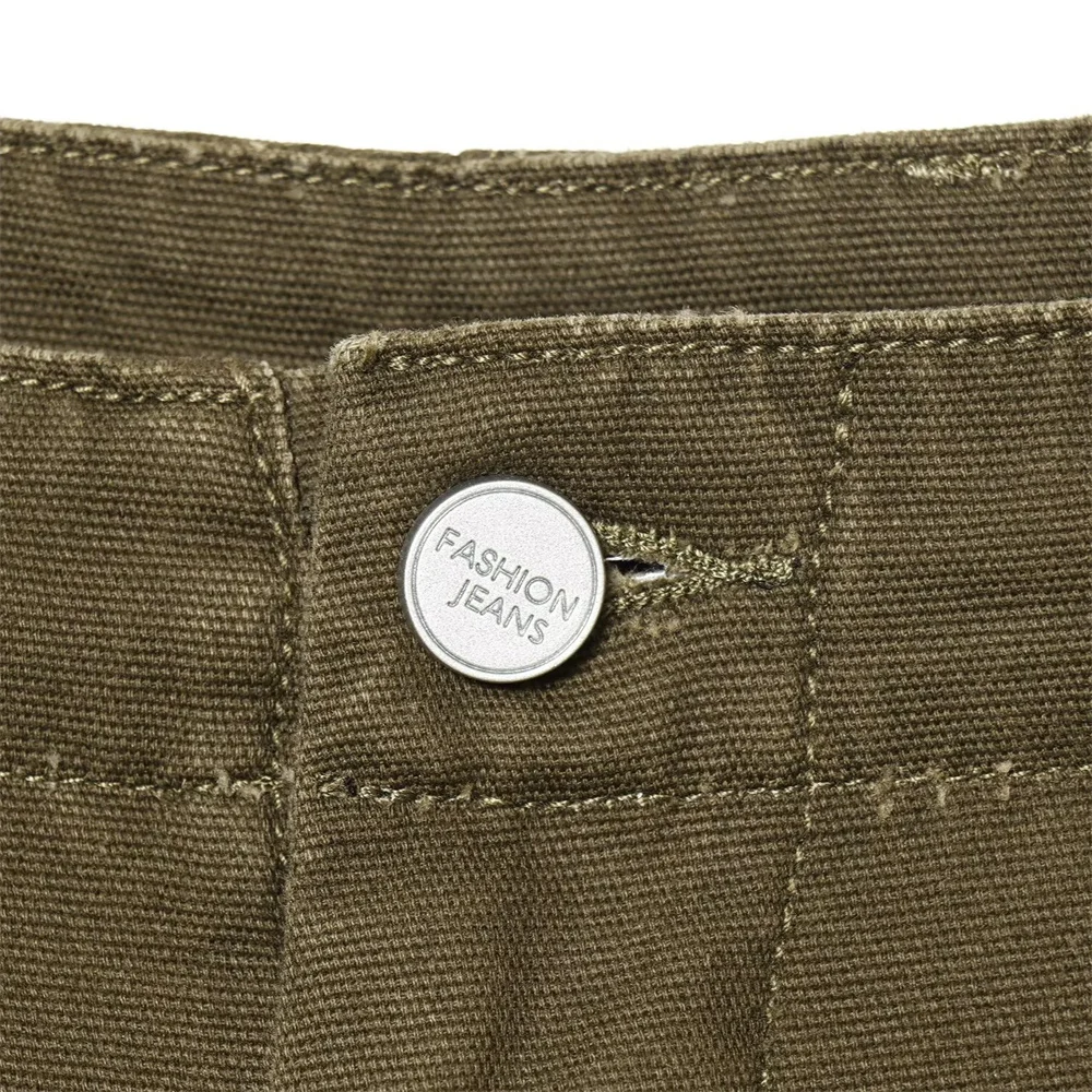 Women’s French Style Mid-Waist Work Pants - Image 6