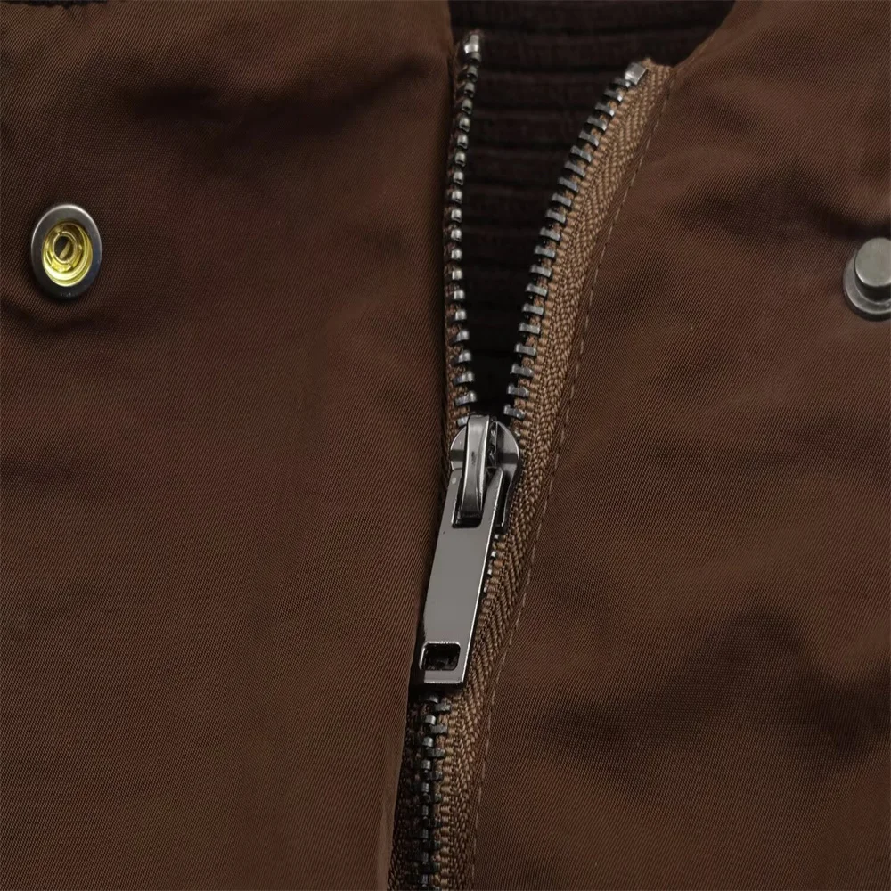 Women’s Casual Ribbed Long Sleeve Jacket - Image 4