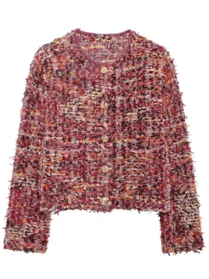 Autumn Versatile Knitted Single-Breasted Jacket