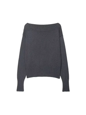 Women’s Solid Color Loose Knit Sweater