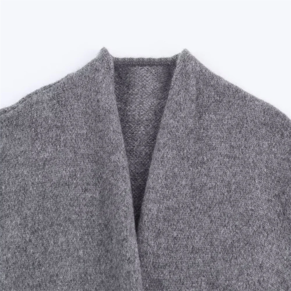 Women’s Autumn Pure Wool Belted Jacket - Image 3