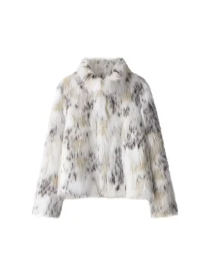 Women’s European-Style Faux Fur Jacket