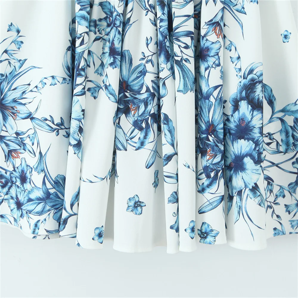 Women’s Floral Bareback Summer Dress - Image 6