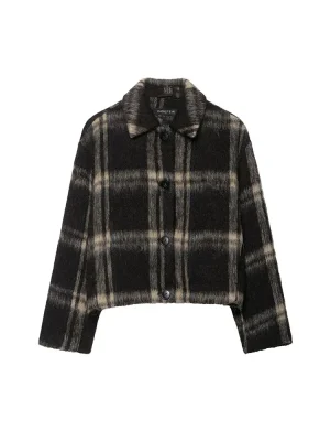Women’s Wool Plaid Jacket