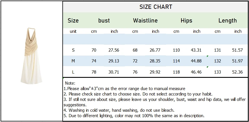 Women’s Contrast Halter Neck Maxi Dress - Image 7