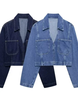 European & American Style Western Denim Shirt