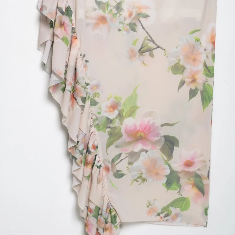 One-Neck Sleeveless Lace-Up Dress - Image 6