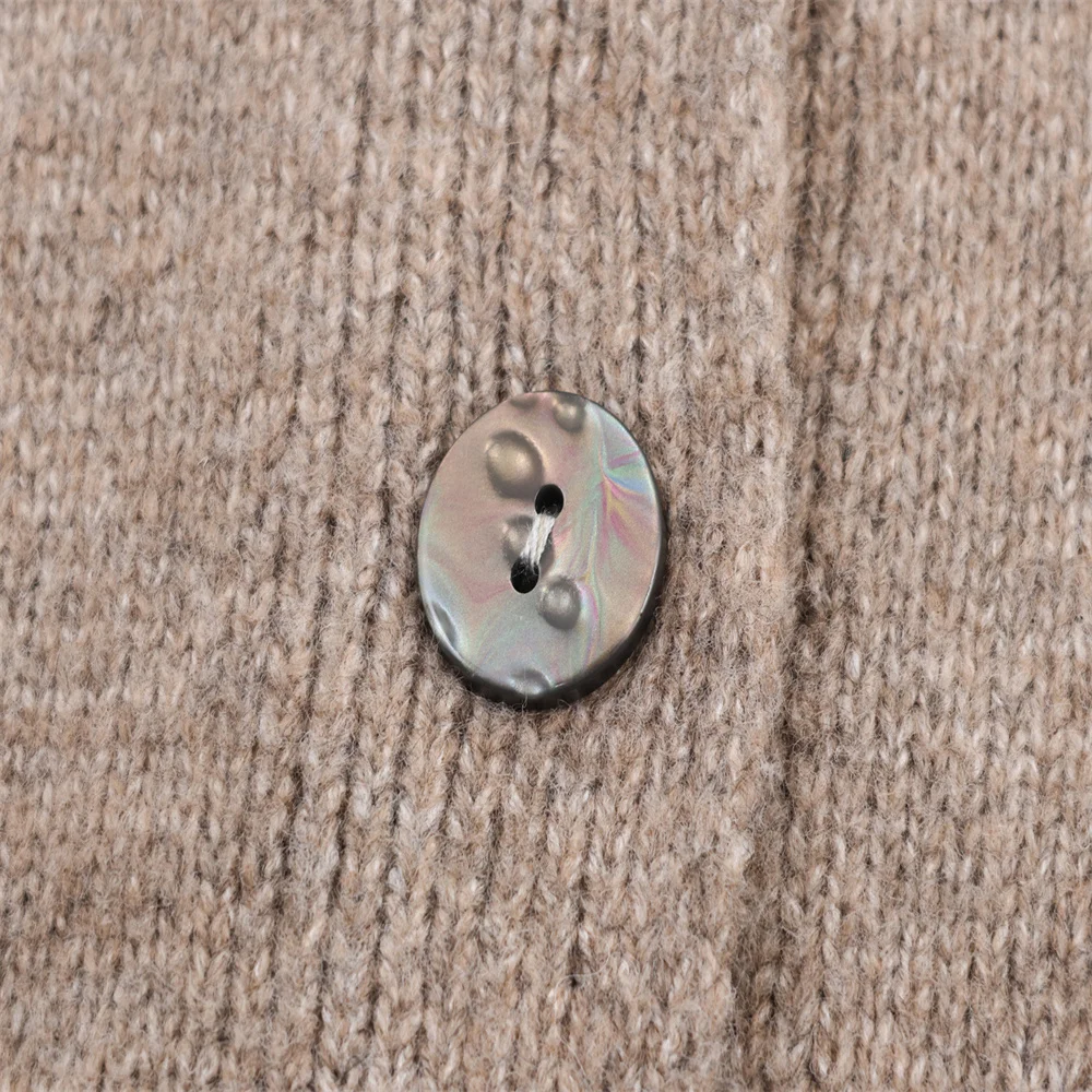 Women’s Autumn Button Knit Jacket - Image 4