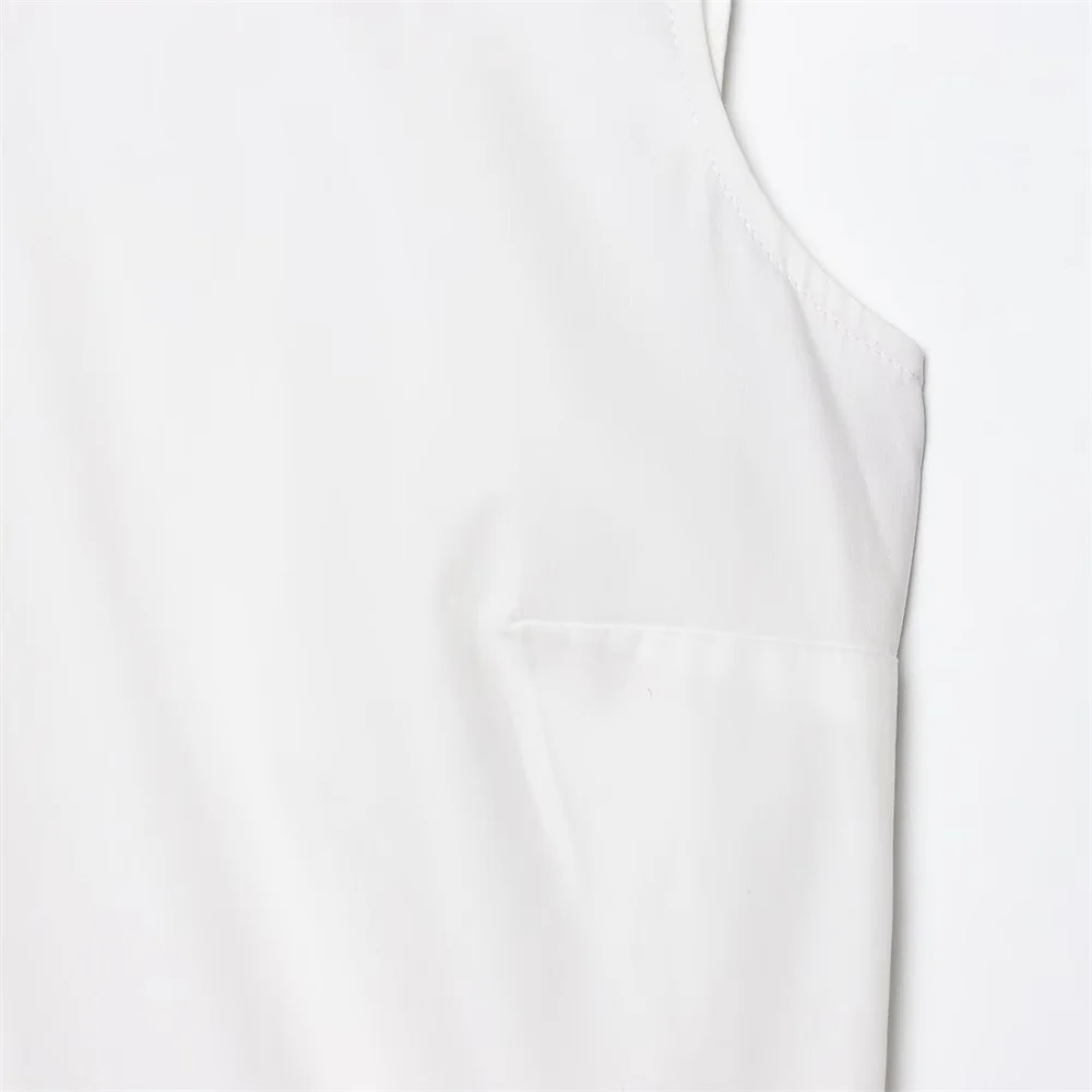 Women’s Sleeveless Folded Summer Dress - Image 4