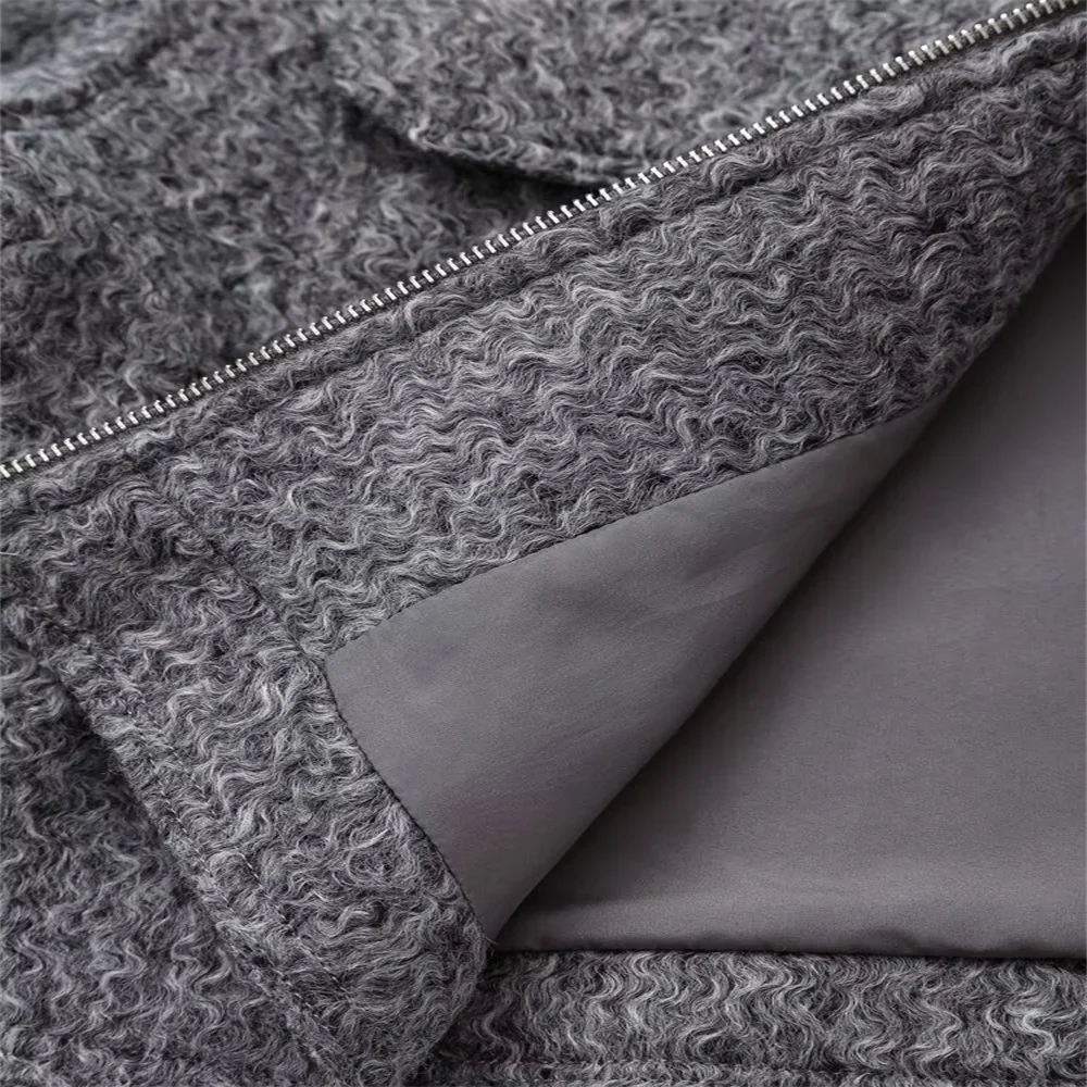 Women’s Autumn Pearl Leather Short Jacket - Image 6