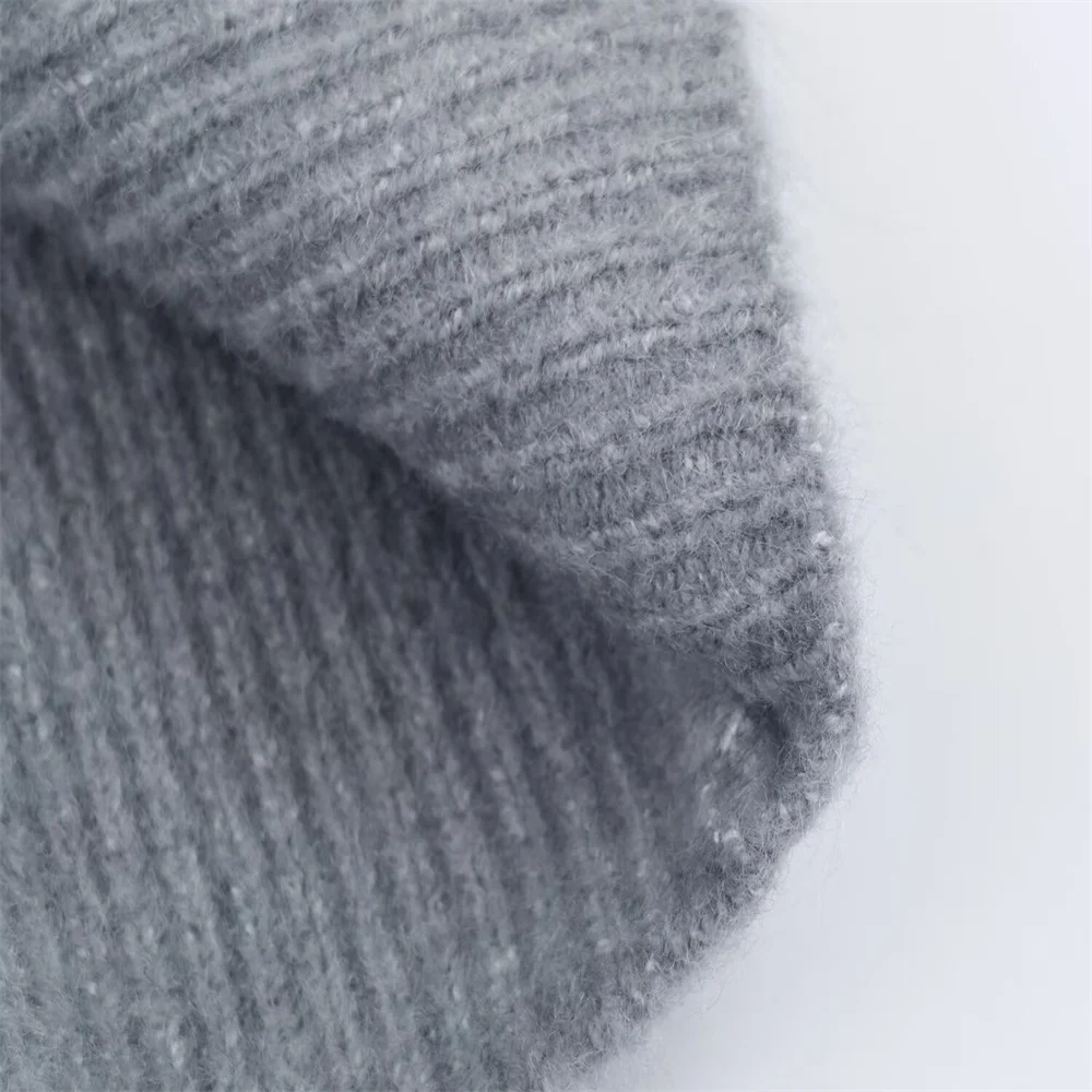 Women’s Autumn Ball Button Knit Coat - Image 6