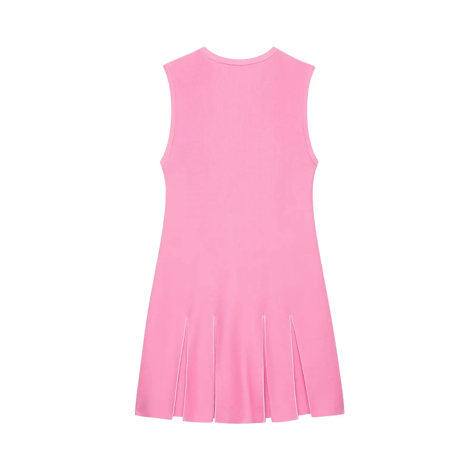 Women’s Knitted Pocket Summer Dress - Image 2