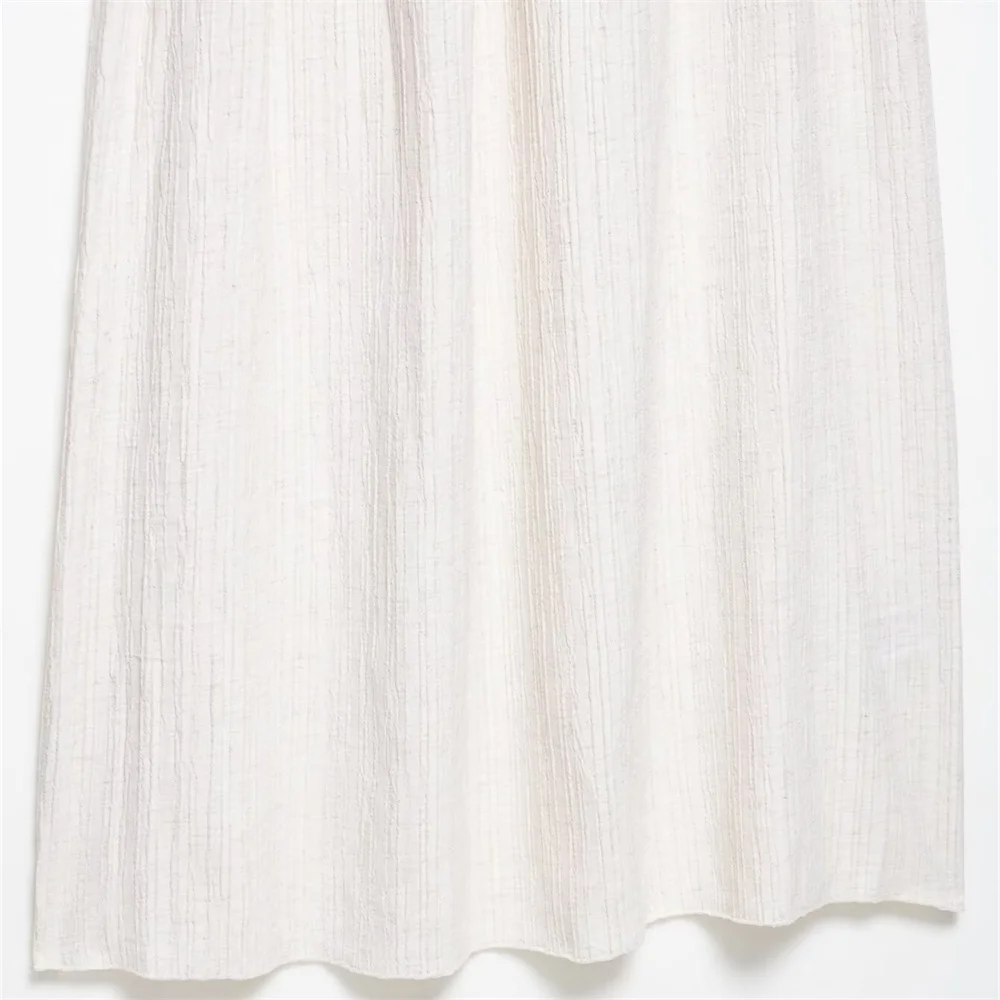 Women’s Splicing Neck Slim Summer Dress - Image 6