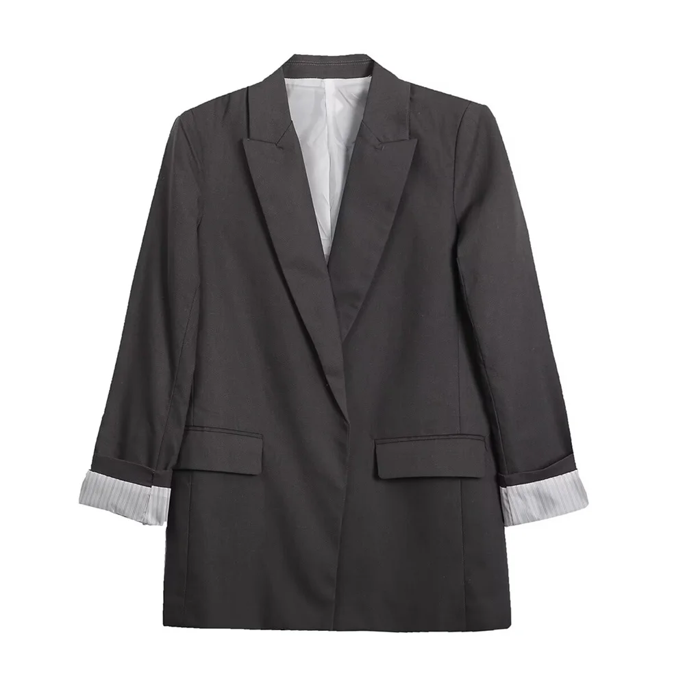 Autumn Women’s Linen Casual Suit Set - Image 2