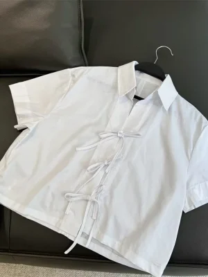 Autumn Women’s Bow Detail Oxford Shirt