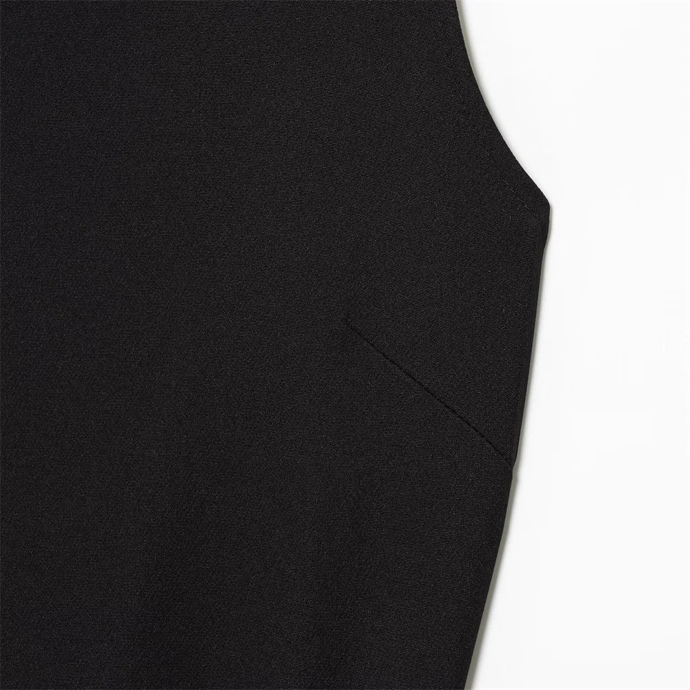 Women’s Autumn Animal Print Midi Skirt with Belt - Image 5