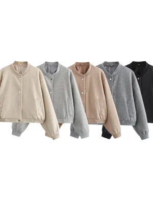 European Style Women’s Slim Wool Jacket