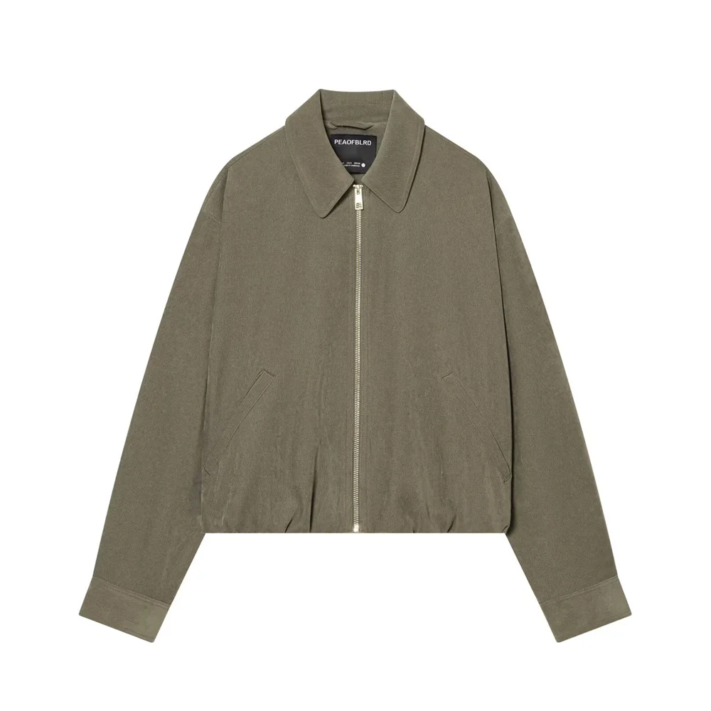 Women’s Fluffy Pilot Jacket & Wide Leg Pants Set - Image 3