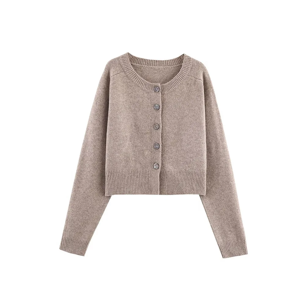 Women’s Autumn Button Knit Jacket