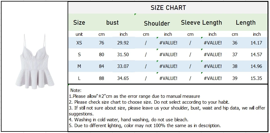 Women’s Fluffy Striped Poplin Strap Top - Image 7