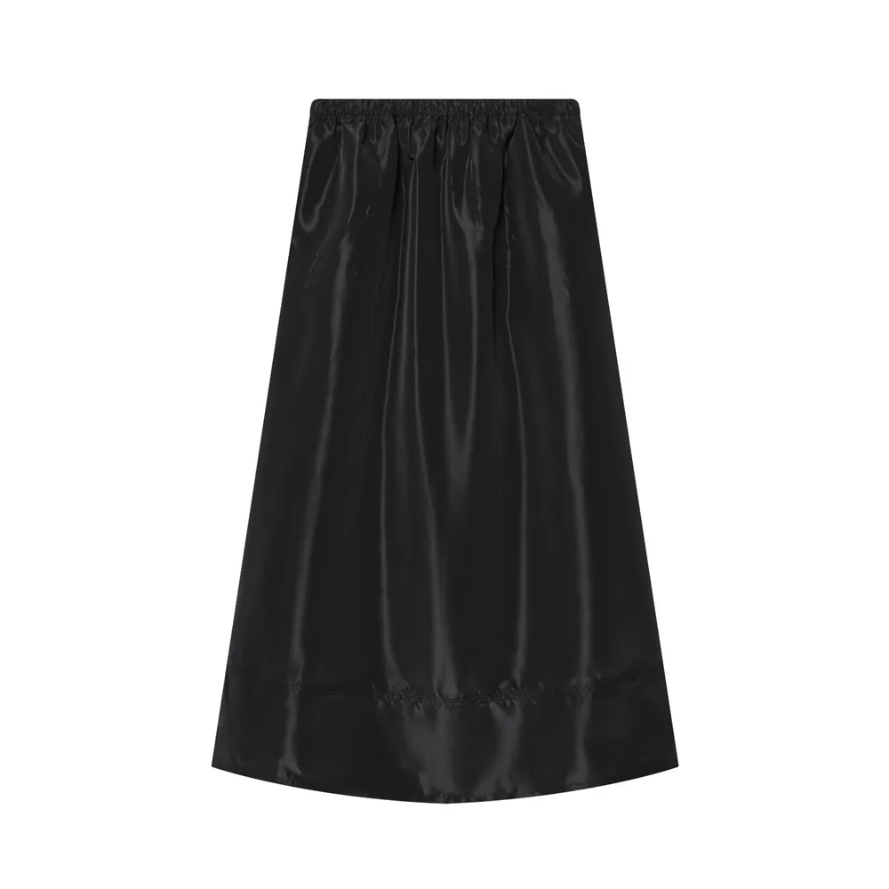 Women’s Zipper Coat & Midi Skirt Set - Image 3